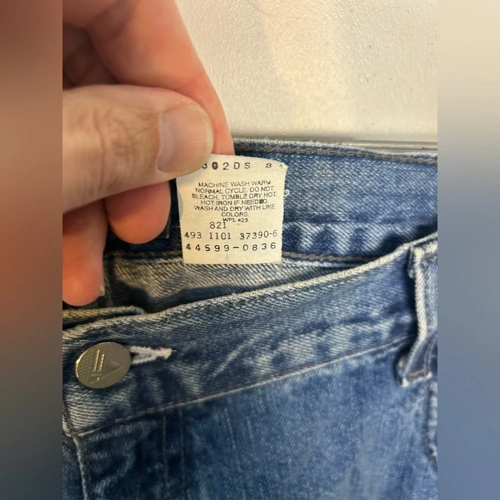 Vintage Levi’s Silver Tab‎ Baggy Fit Size 38X34 Classic Blue Men Jeans Outdoor